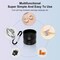 Mini Travel Ring Holder Keychain, Portable Jewelry Storage Holder Keychain with Protective Sponge, Small Necklace Earrings Case for Gym Sports Bag Purse
